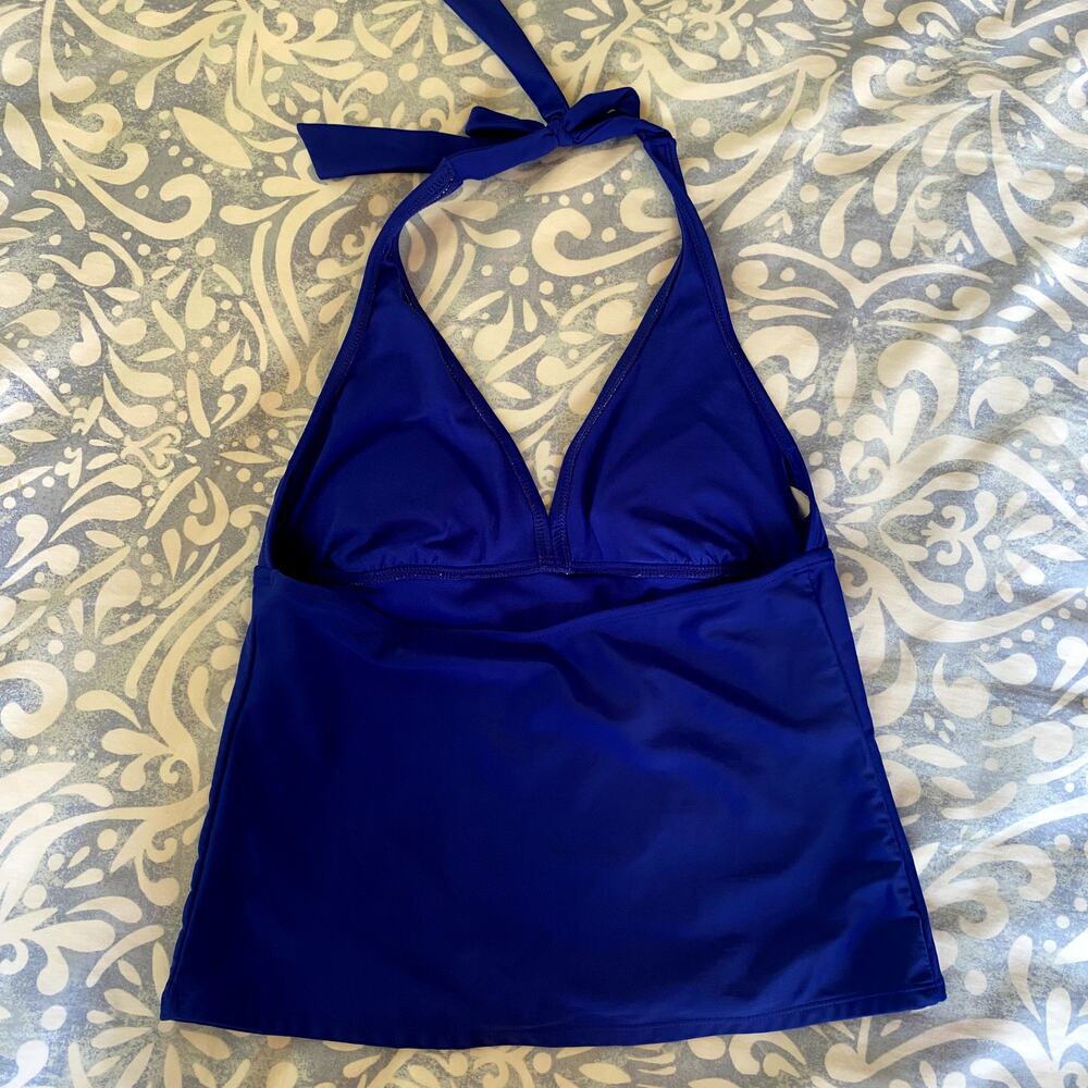 Catalina Blue Tankini Top size Medium